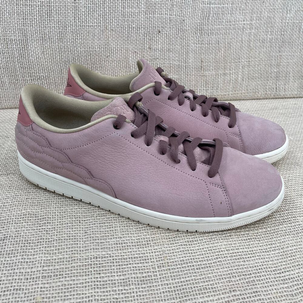 Nike Air Jordan 1 Retro Low Centre Court Pink Oxford Shoes DO7444-621 Men 12